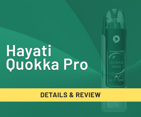 hayati quokka pro refilled kit Hayati Quokka Pro Pod Refillable Vape Kit main image 1