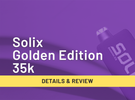 Solix Golden Edition 35,000 – Luxury Meets Performance in Vaping