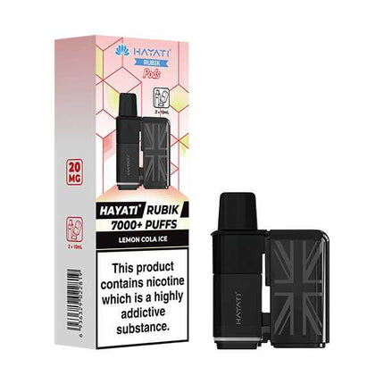 Prefilled Pods Hayati Rubik 7000 Box of 10