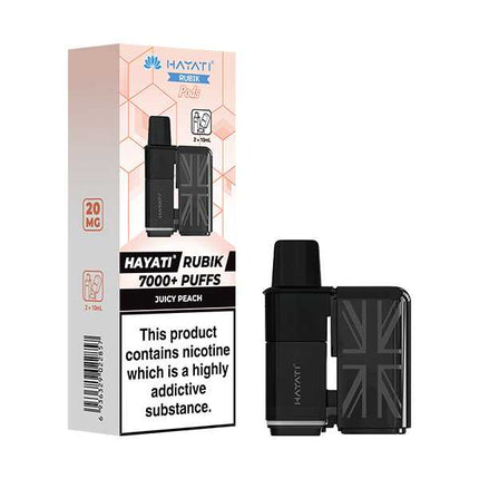 Prefilled Pods Hayati Rubik 7000 Box of 10