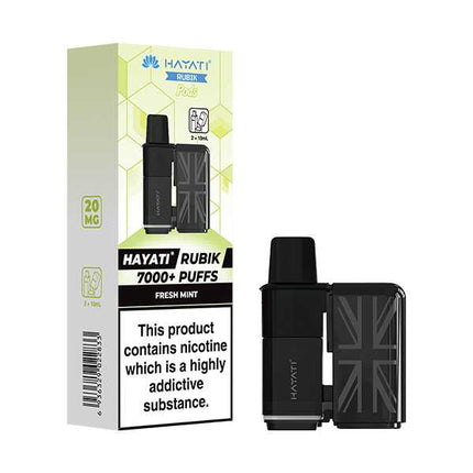 Prefilled Pods Hayati Rubik 7000 Box of 10