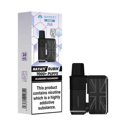Prefilled Pods Hayati Rubik 7000 Box of 10
