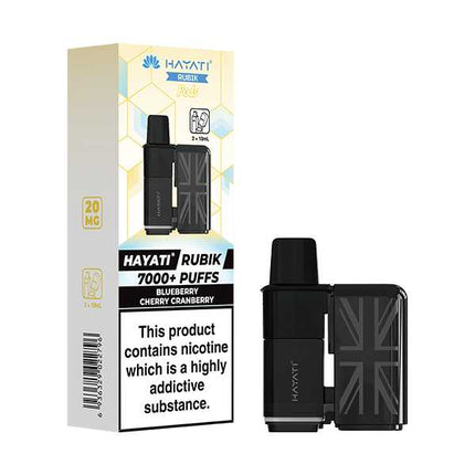 Prefilled Pods Hayati Rubik 7000 Box of 10