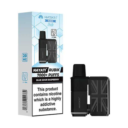 Prefilled Pods Hayati Rubik 7000 Box of 10