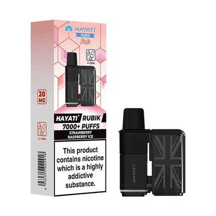 Prefilled Pods Hayati Rubik 7000 Box of 10