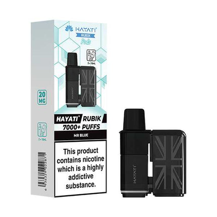 Prefilled Pods Hayati Rubik 7000 Box of 10