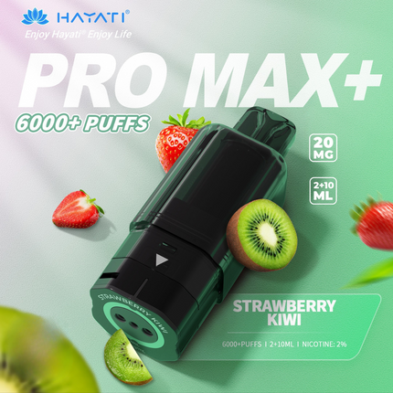 Prefilled Pods Hayati Pro Max Plus 6000 Puffs Box of 5