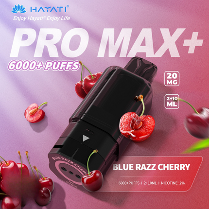 Prefilled Pods Hayati Pro Max Plus 6000 Puffs Box of 5