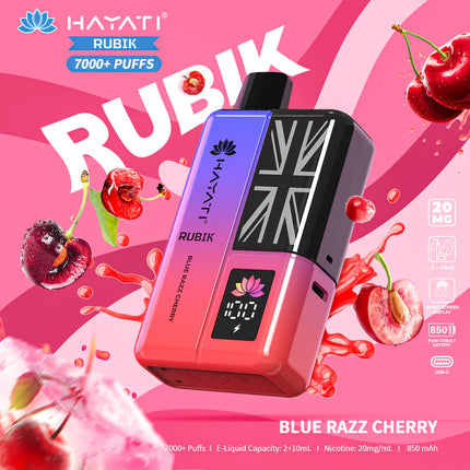 Hayati Rubik 7000 Puffs Box of 5