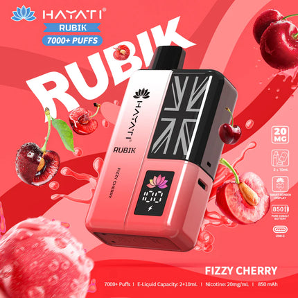 Hayati Rubik 7000 Puffs Box of 5