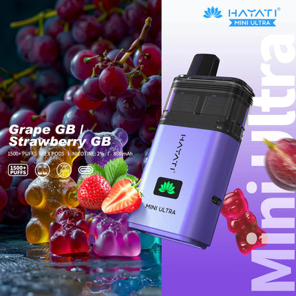 Hayati Mini Ultra 1500 Puffs Box of 10