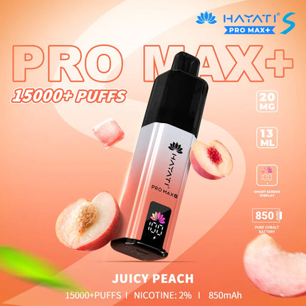 Hayati Pro Max+ S 15000 Puffs Box of 10