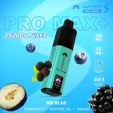 Hayati Pro Max+ S 15000 Puffs Box of 10