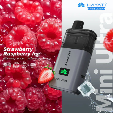 Hayati Mini Ultra 1500 Puffs Box of 10