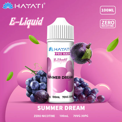 Hayati Pro Max E-Liquid 70VG 30PG Box of 5