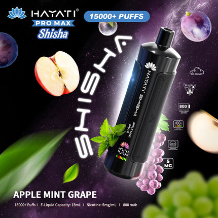 Hayati Pro Max Shisha Box of 5