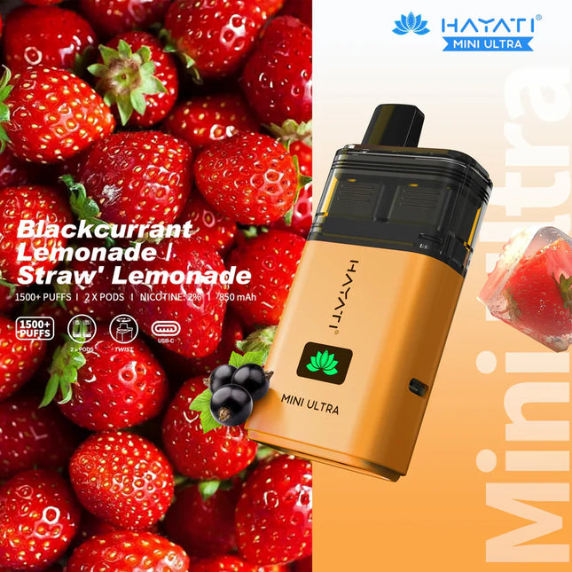 Hayati Mini Ultra 1500 Puffs Box of 10