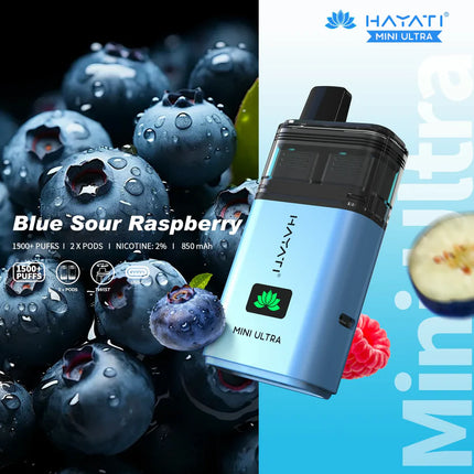 Hayati Mini Ultra 1500 Puffs Box of 10