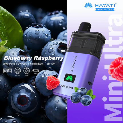 Hayati Mini Ultra 1500 Puffs Box of 10