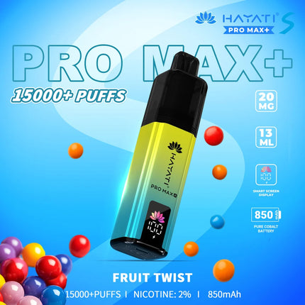 Hayati Pro Max+ S 15000 Puffs Box of 10