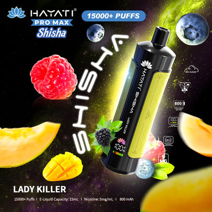 Hayati Pro Max Shisha Box of 5