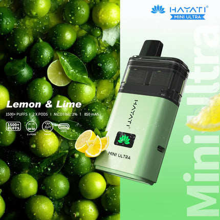 Hayati Mini Ultra 1500 Puffs Box of 10