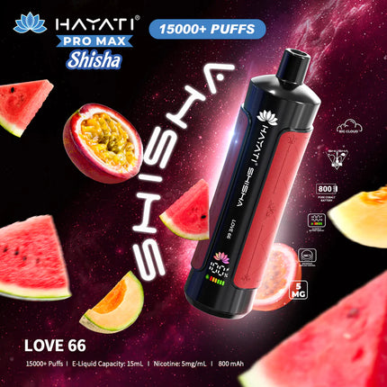Hayati Pro Max Shisha Box of 5