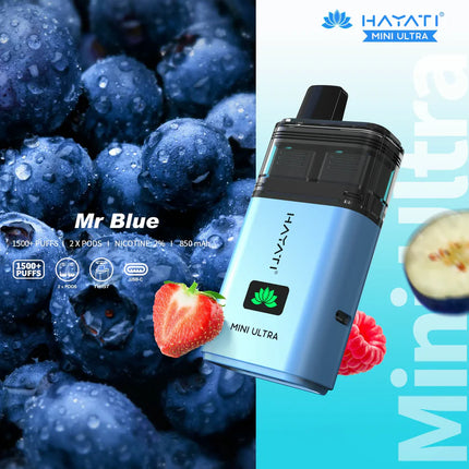 Hayati Mini Ultra 1500 Puffs Box of 10