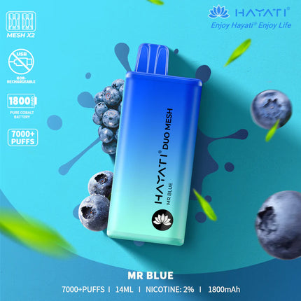 Hayati Duo Mesh 7000 Box Of 5