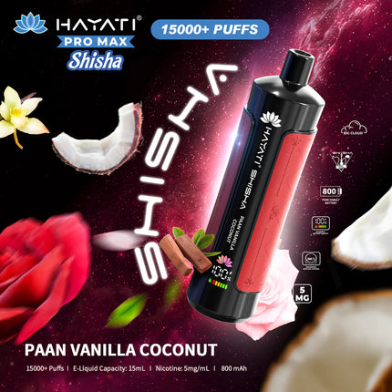Hayati Pro Max Shisha Box of 5