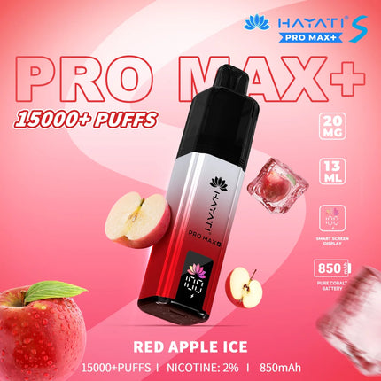 Hayati Pro Max+ S 15000 Puffs Box of 10