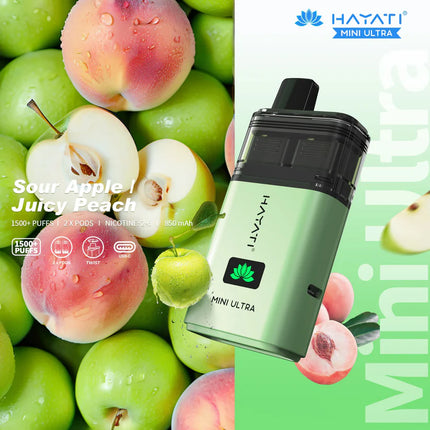 Hayati Mini Ultra 1500 Puffs Box of 10