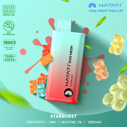 Hayati Duo Mesh 7000 Box Of 5