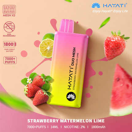 Hayati Duo Mesh 7000 Box Of 5