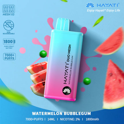 Hayati Duo Mesh 7000 Box Of 5