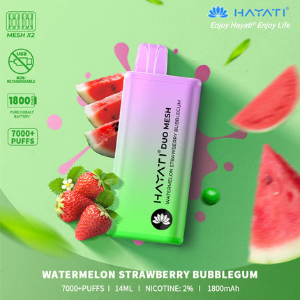 Hayati Duo Mesh 7000 Box Of 5