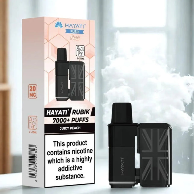 Prefilled Pods Hayati Rubik 7000 Box of 10