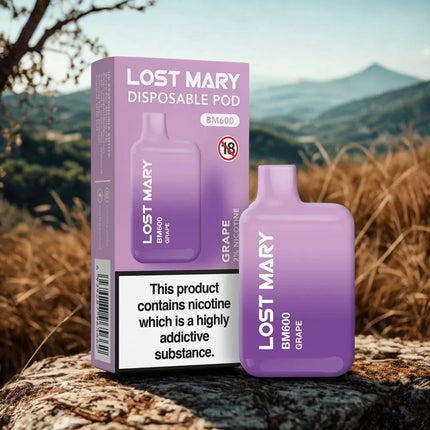 Box of 5 Lost Mary BM600 Prefilled Vape Kit