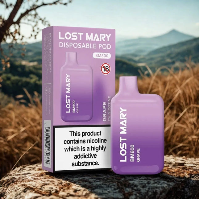 Box of 5 Lost Mary BM600 Prefilled Vape Kit