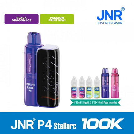 JNR P4 Stellarc 100K Vape kit Box of 3